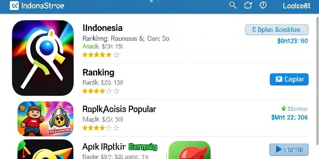 Tampilan antarmuka aplikasi yang menarik.