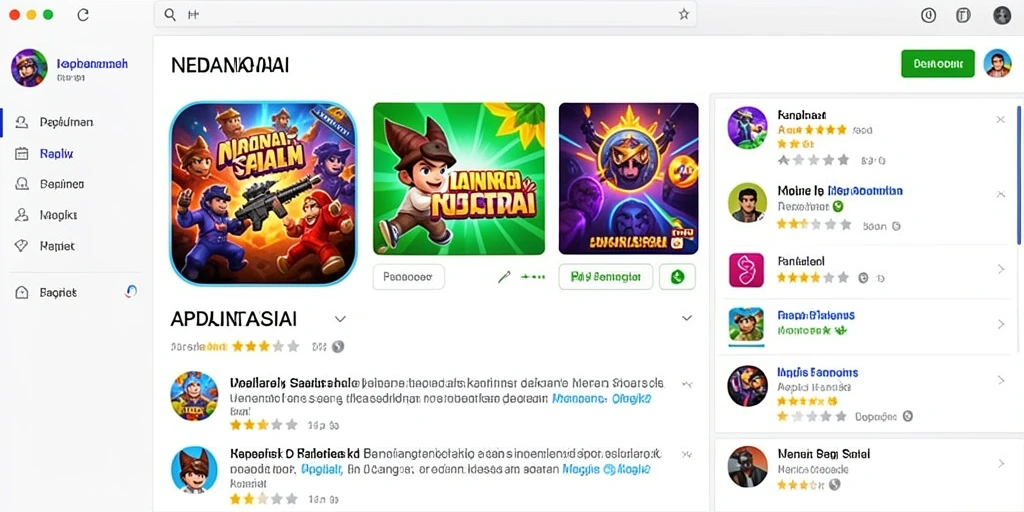 Tampilan antarmuka yang menarik dan modern.