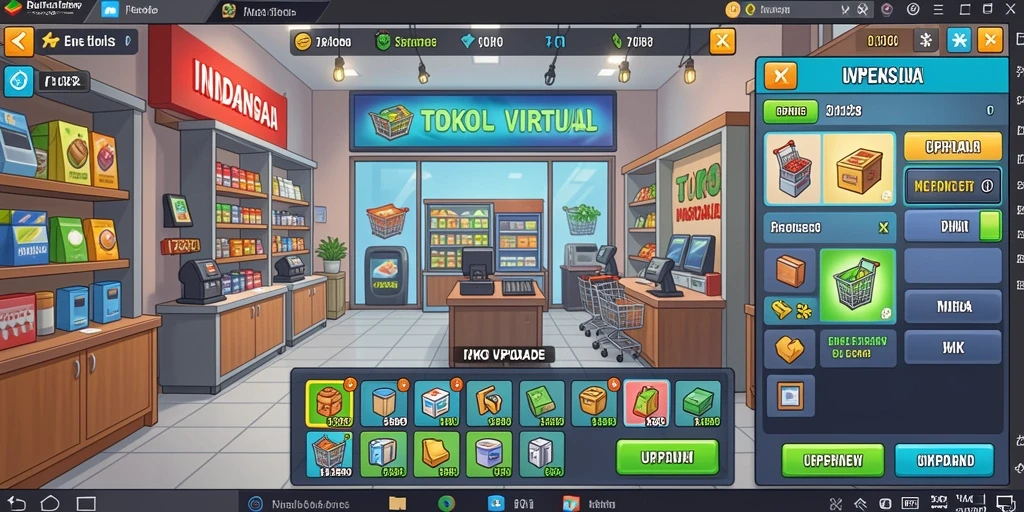 Screenshot menampilkan antarmuka pengguna IDN89 yang menarik.