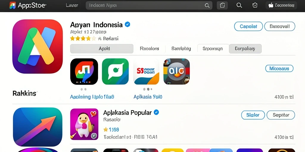 Tampilan awal yang menarik dan mudah dinavigasi.