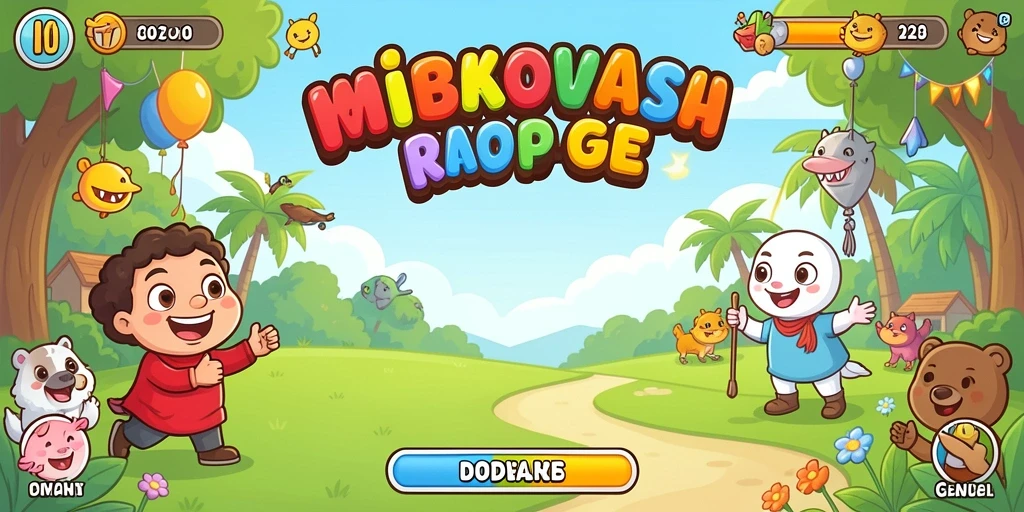 Tampilan awal game RP99 yang menarik.