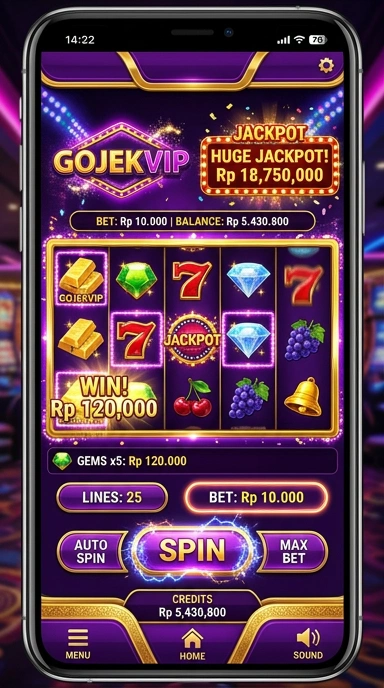 Cuplikan layar menu unduhan gojekvip untuk perangkat Android